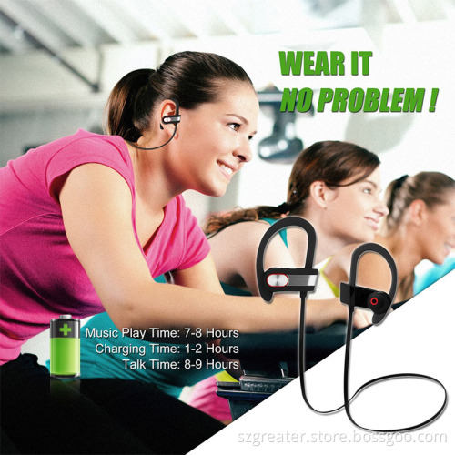 Bluetooth Headphones, New arrival Bluetooth 4.1 Sport HD Stereo Headset In-ear Earbuds Earphones with Flexible Ear Hooks